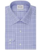 Eagle Non-iron Blue Frost Glenplaid Dress Shirt