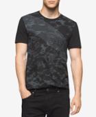 Calvin Klein Men's Marble-print T-shirt