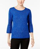 Ny Collection Bell-sleeve Sweater