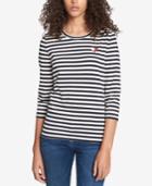 Tommy Hilfiger Striped T-shirt, Created For Macy's