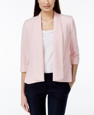 Kasper Crepe Flyaway Jacket