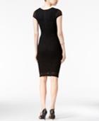 Bar Iii Crocheted-lace Sheath Dress, Only At Macy's