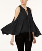 Guess Kira Off-the-shoulder Tassel Top