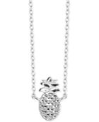 Unwritten Pineapple Pendant Necklace In Sterling Silver