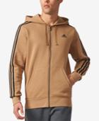 Adidas Men's Essential Full-zip Fleece Hoodie