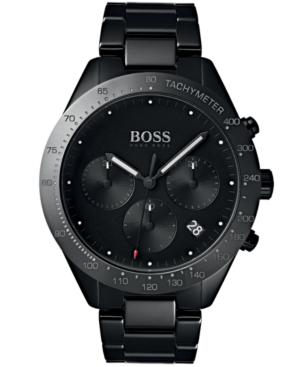 Boss Hugo Boss Men's Chronograph Talent Black Ceramic Bracelet Watch 42mm