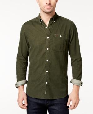 Tommy Hilfiger Men's Raleigh Corduroy Custom-fit Shirt