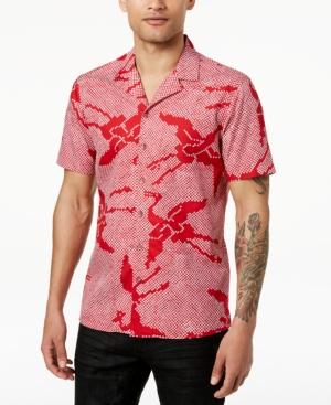 I.n.c. Men's Geo Crane Shirt, Created For Macy's