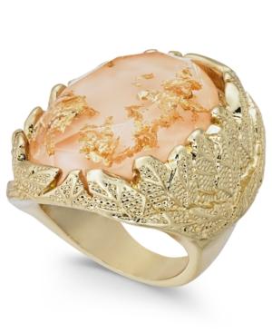 I.n.c. Gold-tone Stone Statement Ring, Created For Macy's