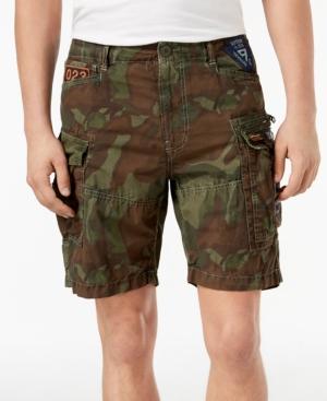 Superdry Men's Camo Cargo Parachute Shorts