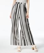 Bar Iii Striped Pull-on Pants, Created For Macy's