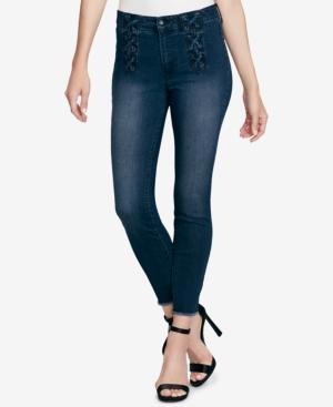 Jessica Simpson Adored Lace-up Skinny Jeans