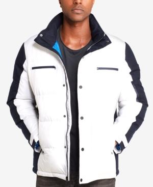 Sean John Men's Colorblocked Ski Jacket