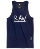 G-star Raw Men's Manes Graphic-print Logo Tank