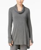 Cuddl Duds Softwear Stretch Cowl-neck Tunic