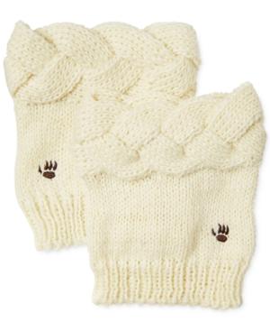 Bearpaw Cable Knit Boot Toppers Women's Shoes