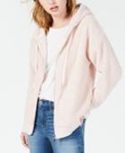 American Rag Juniors' Cotton Asymmetrical Hoodie, Created For Macy's
