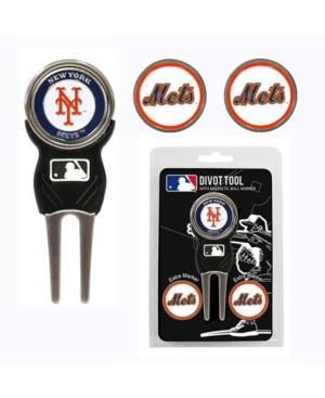 Team Golf New York Mets Divot Tool And Markers Set