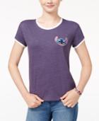 Disney Juniors' Stitch Graphic Ringer T-shirt