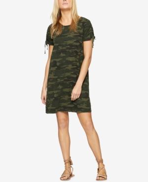 Sanctuary Cotton Camo-print T-shirt Dress