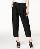 Dkny Pleated Cropped Pants