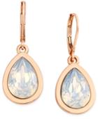 Charter Club Gold-tone Iridescent Stone Teardrop Earrings, Only At Macy's