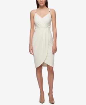 Guess Faux-wrap Slip Bandage Dress