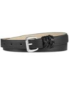 Inc International Concepts Braided Keeper Skinny Pant Belt, Only At Macy's