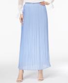 Cupio By Cable & Gauge Pleated Maxi Skirt