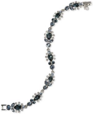 Givenchy Colored Crystal Cluster Bracelet