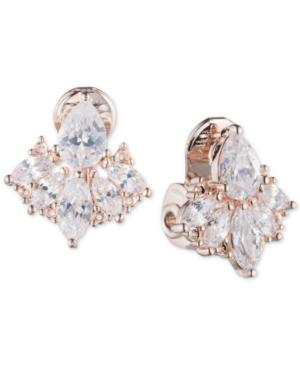 Anne Klein Crystal Cluster Clip-on Earrings