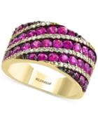 Amore By Effy Certified Ruby (2-3/4 Ct. T.w.) And Diamond (1/3 Ct. T.w.) Ring In 14k Gold