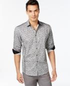 Inc International Concepts Nuffus Contrast-trim Shirt, Only At Macy's