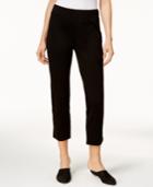 Eileen Fisher Slim Pull-on Cropped Pants, Created For Macy's, In Regular & Petite