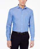 Tasso Elba Men's Classic/regular Fit Non-iron Multi Diamond Dobby Dress Shirt, Created For Macy's
