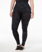 Spanx Plus Size Look At Me Now Camo Leggings