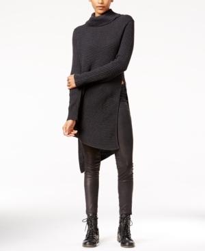 Material Girl Juniors' Asymmetrical Turtleneck Sweater, Only At Macy's