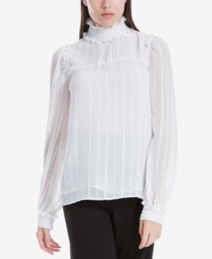 Max Studio London Textured Ruffled Top, Created For Macy's