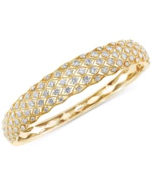 D'oro By Effy Diamond Bangle Bracelet (3-3/8 Ct. T.w.) In 14k Gold