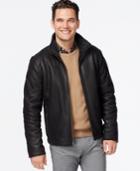 Cole Haan Black Leather Jacket