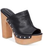 Bcbgeneration Karena Peep-toe Clogs Women's Shoes