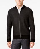 Ryan Seacrest Distinction Men's Textured Baseball Jacket, Only At Macy's