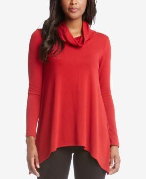Karen Kane Handkerchief-hem Sweater