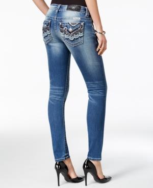 Miss Me Medium Blue Wash Skinny Jeans