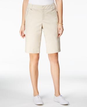 Charter Club D-ring Twill Shorts, Only At Macy's