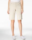 Charter Club D-ring Twill Shorts, Only At Macy's