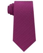 Calvin Klein Men's Optic Geometric Silk Tie