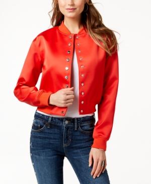 Guess Satin Bomber Jacket