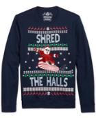 American Rag Men's Shred The Halls Sweatshirt, Only At Macy's