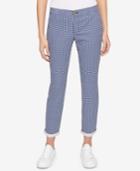 Tommy Hilfiger Hampton Gingham-print Chino Pants, Only At Macy's